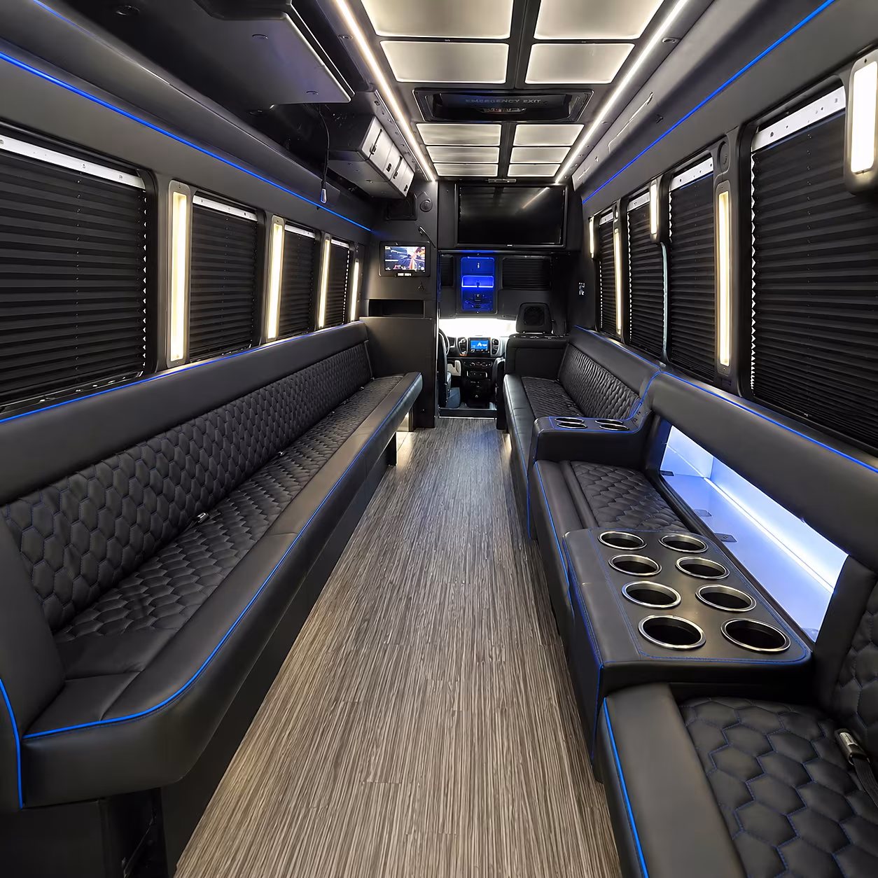clearwater anniversary party bus rental