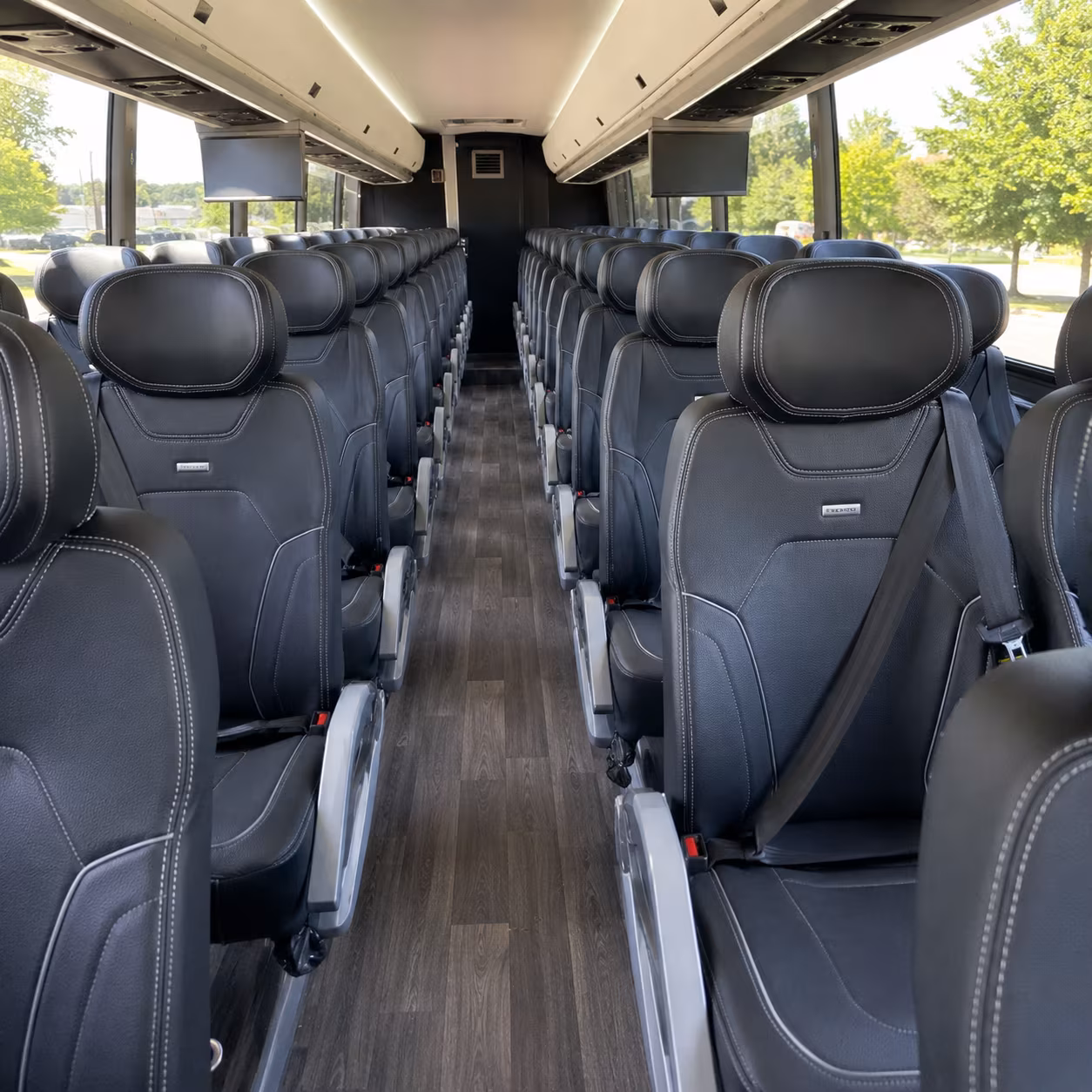 clearwater bus rental service area