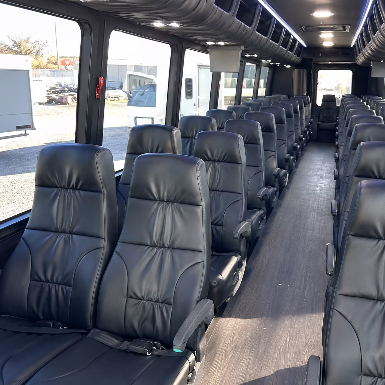 clearwater long distance transportation onboard seating