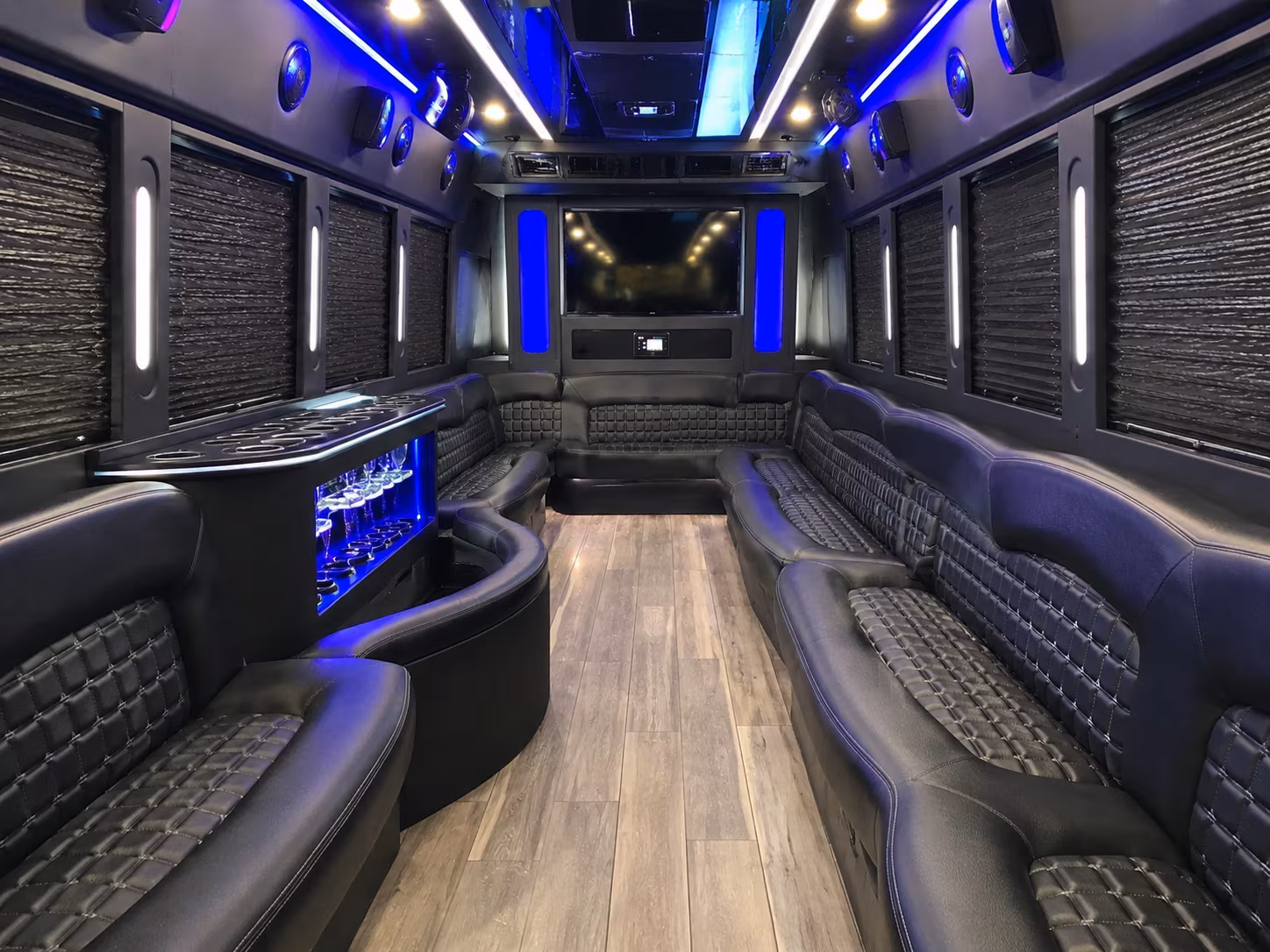 clearwater wedding party bus rental