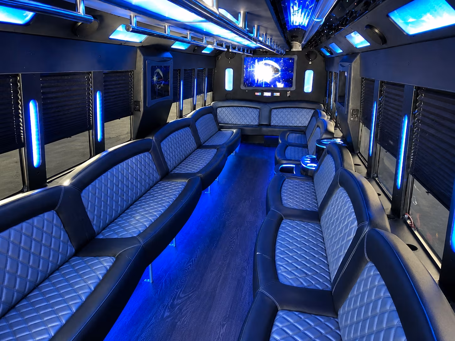 forget the post show rideshare surge a party bus keeps the night going