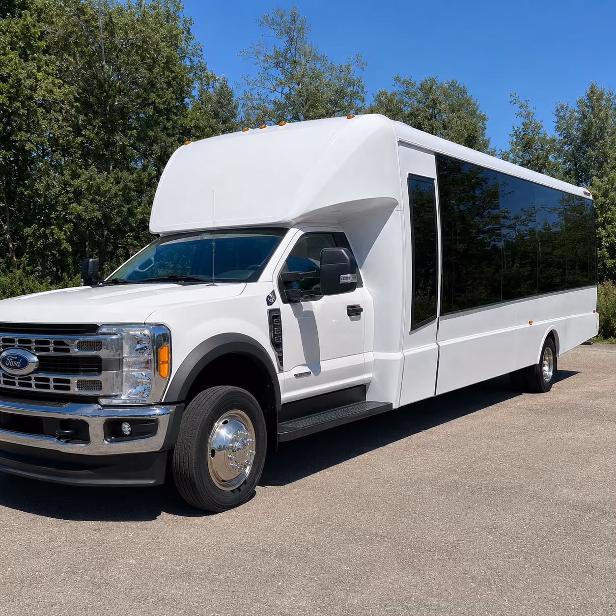how the type of bus you choose changes the price in clearwater florida
