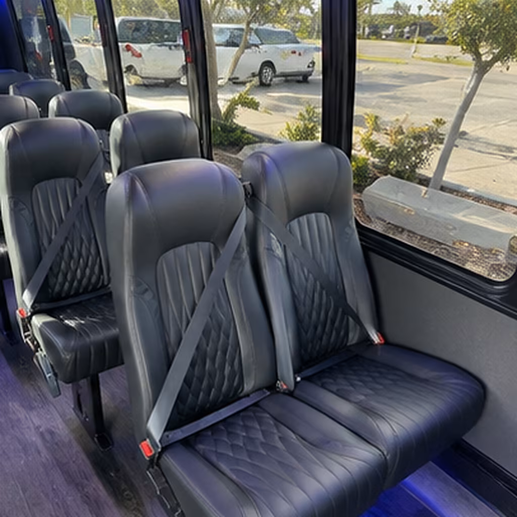 largo book shuttle buses for employees in largo
