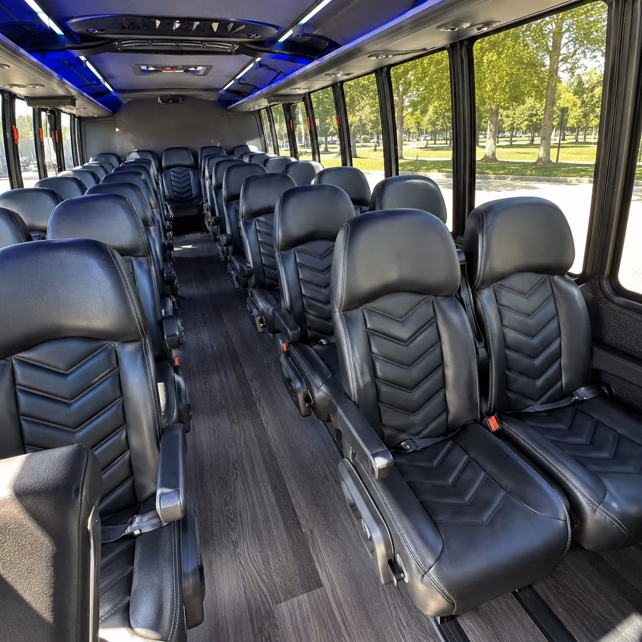 spring hill charter bus transportation for private events throughout spring hill