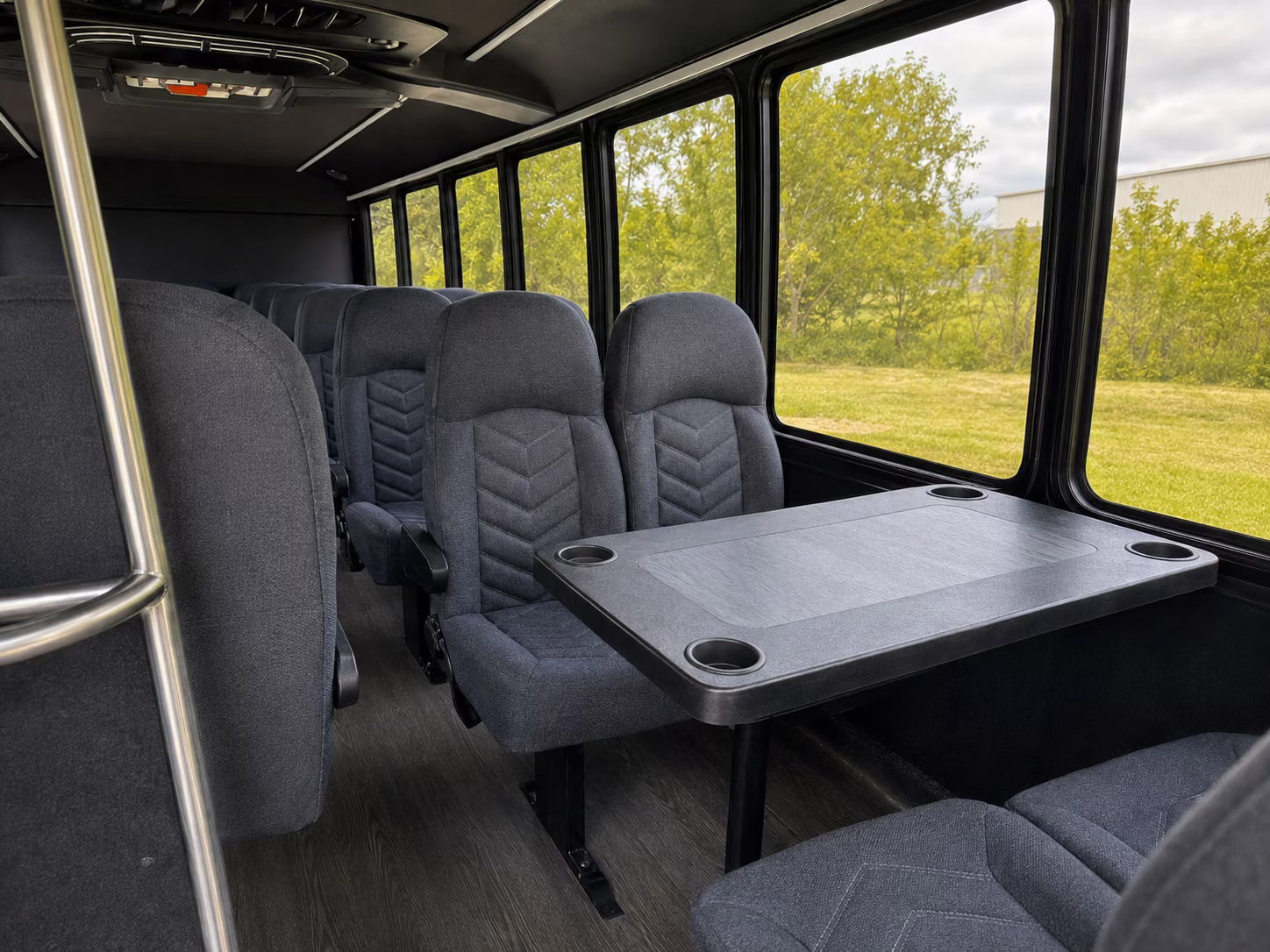 spring hill comfortable charter buses for government military personnel
