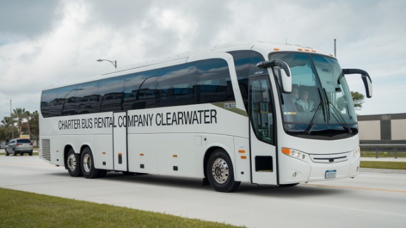 clearwater charter bus