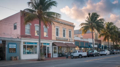 historic old palm harbor main street