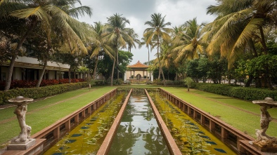 sunken gardens