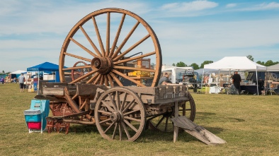 wagon wheel flea market